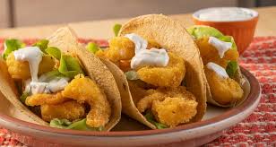 Tacos de Camarón Empanizado